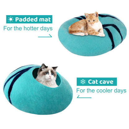 Warm woolen egg cat hole fashion pet house