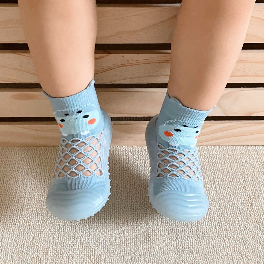 Baby Boy And Girl Cartoon Cute Soft Bottom Socks Shoes