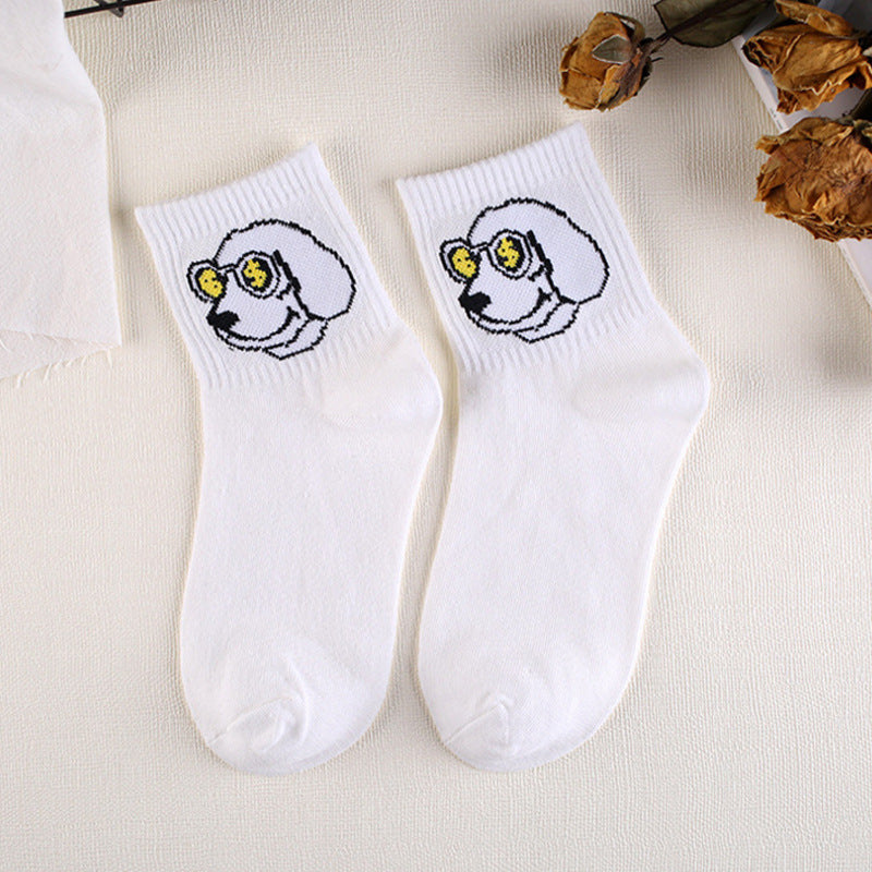 Cartoon cotton socks