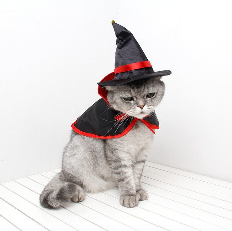 Cross-border Amazon Halloween Pet Cloak Cat Dog Saint