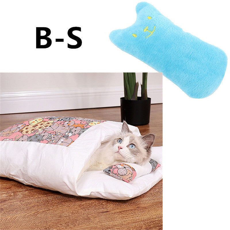 Cat Litter Winter Warm Cat Closed Removable And Washable Quilt