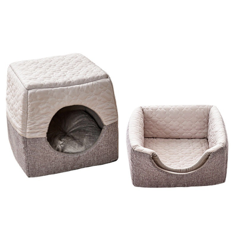 New Multi-purpose Cool Cat House Small Dog Semi-enclosed