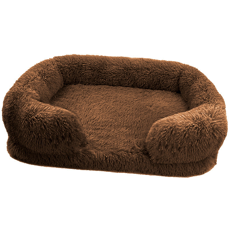 Removable And Washable Plush Pet Nest