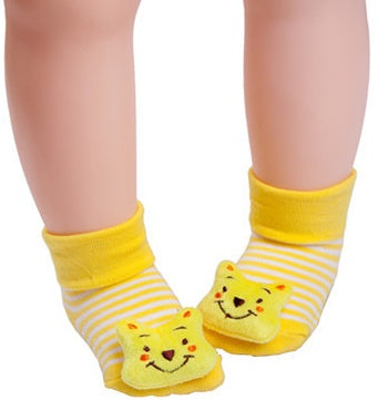 Cute Animal Cartoon Non-Slip Rubber Cotton Socks