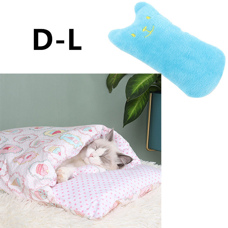 Cat Litter Winter Warm Cat Closed Removable And Washable Quilt