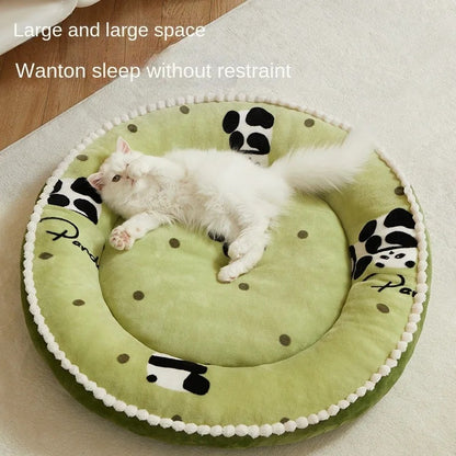 Cat Litter Four Seasons Universal Princess Wind Cat Cushion Kitten Puppy Sleeping Mat Medium And Small Dog Supplies Accessories