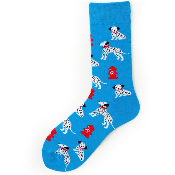 Colorful cartoon cotton socks