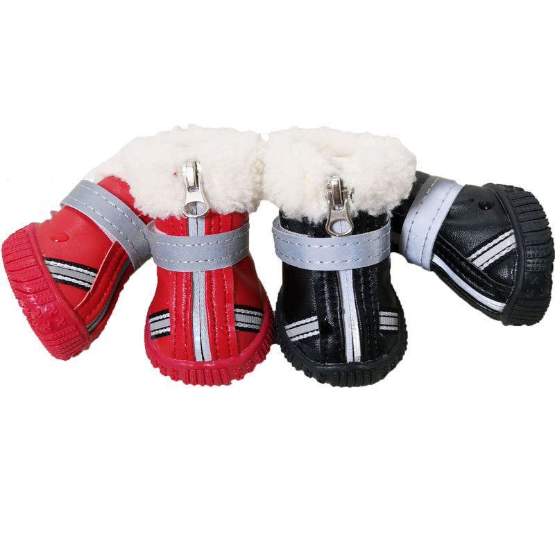 Fashion Pet Dog Thickened Snow Cotton Shoes