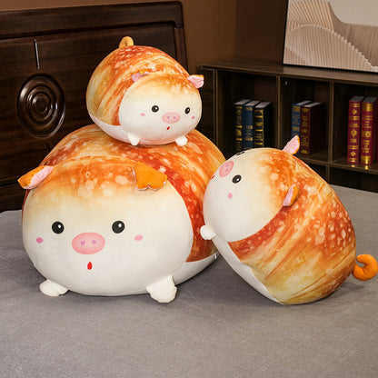 Cute And Cute Bread Pet Fat Pig Doll Plush Toy