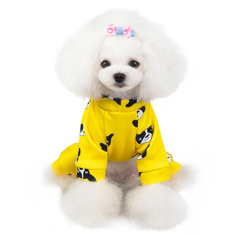 Pet Clothing Thick Version Four Legged