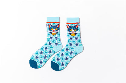 Cute Cartoon Wholesale Stockings Ins Trendy Skateboard Socks