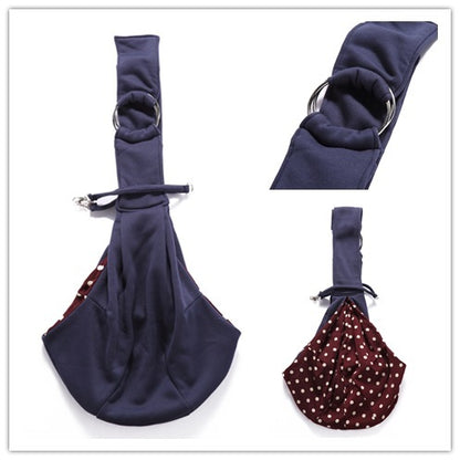 Pet Bag One-shoulder Pet Bag Skew Spanner Bag Breathable Dog Bag