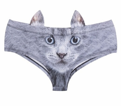 Cat Print Panties