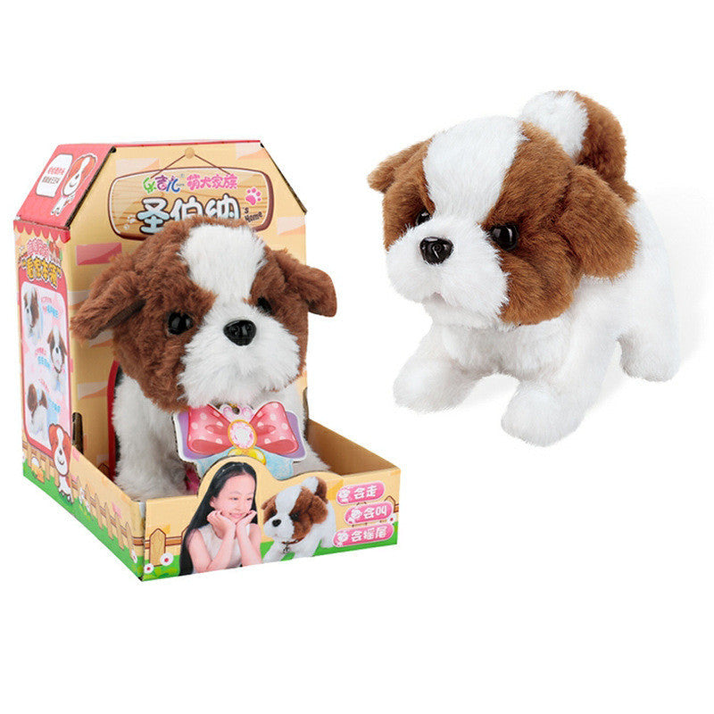 Electric pet plush dog toy