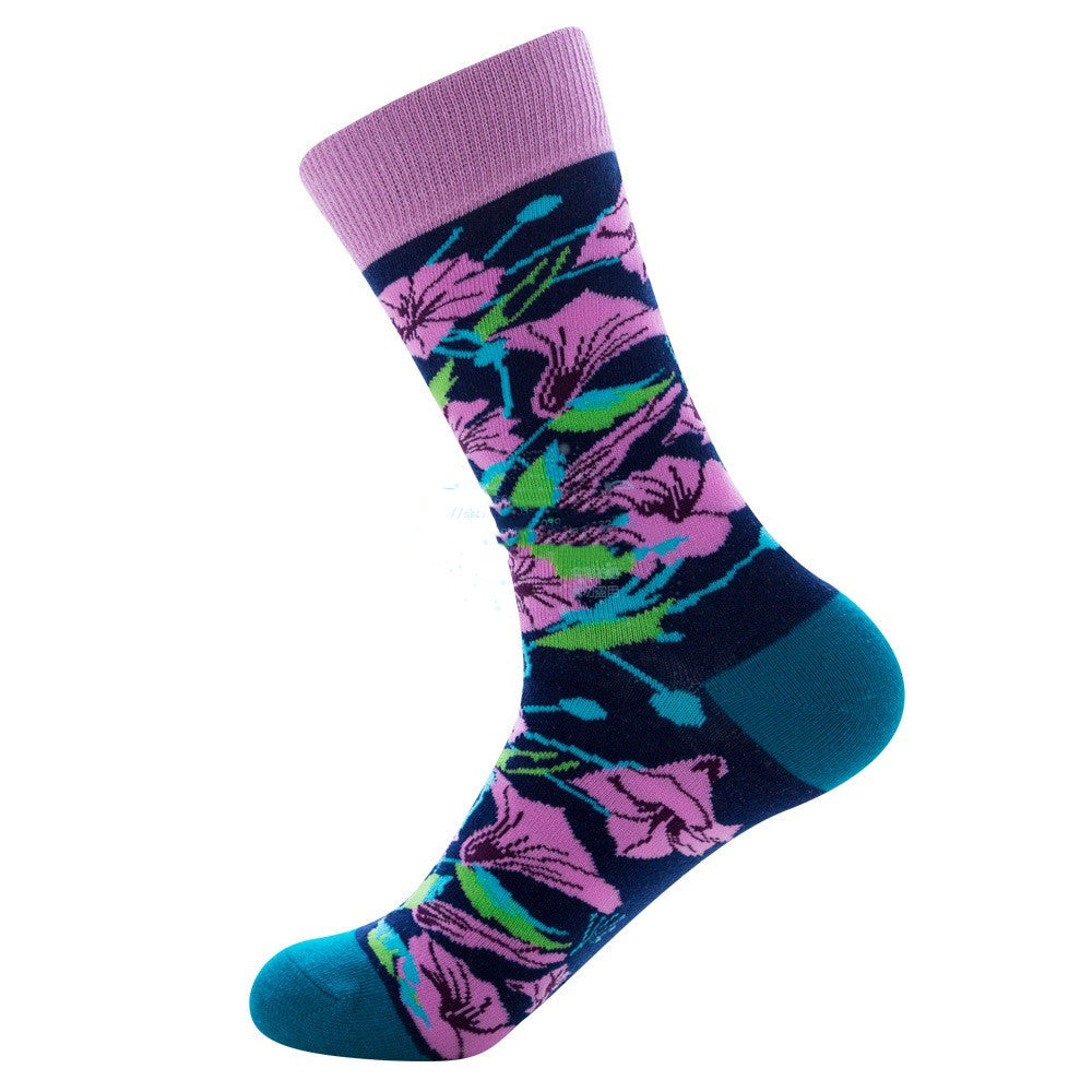 Medium sock personality female socks