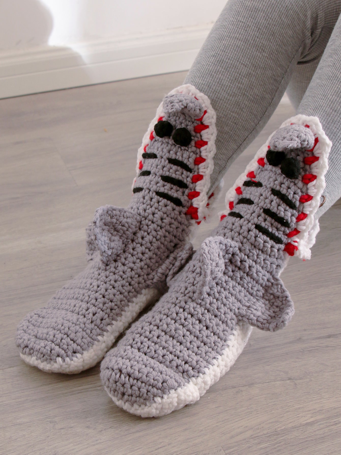 Crochet Animal Ladies Floor Socks