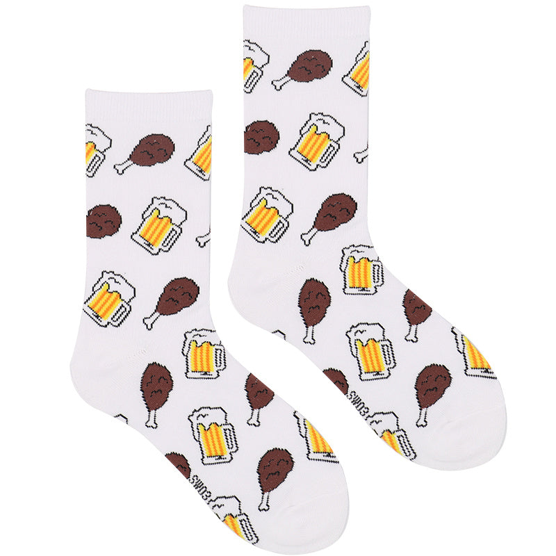 Cute Korean Style Cartoon Socks Children Tube Socks