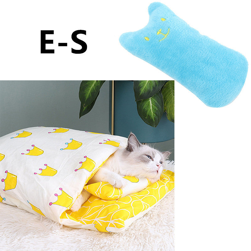 Cat Litter Winter Warm Cat Closed Removable And Washable Quilt