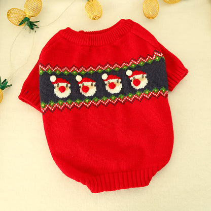 Christmas pet dog clothes