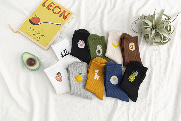 Fruit pile socks