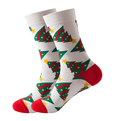 Christmas Tube Socks Women&