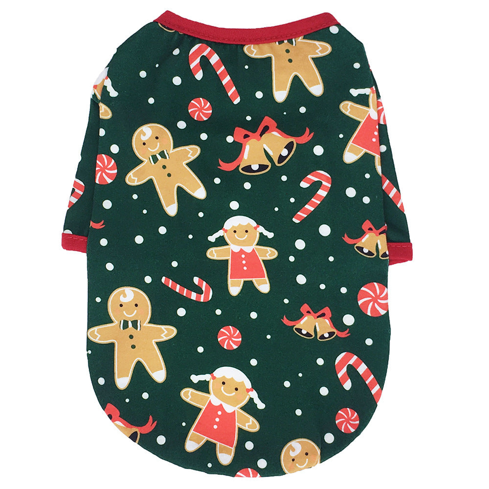 Christmas series new dog clothes