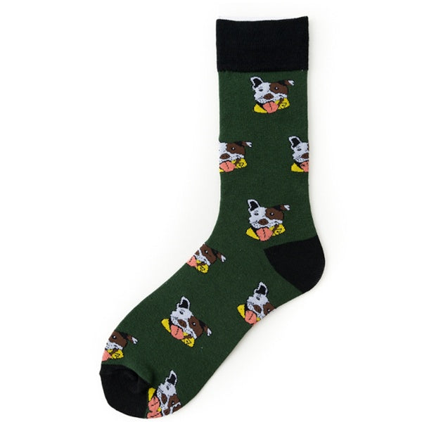 Colorful cartoon cotton socks