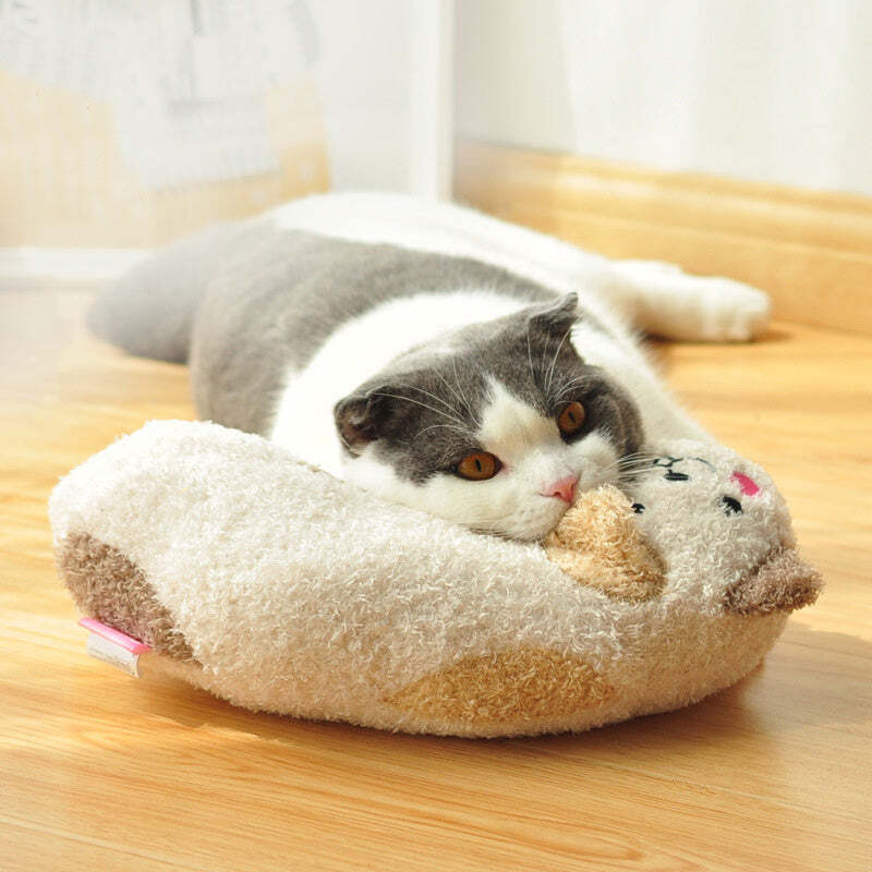 Cat Toy Pillow Shaped Funny Funny Stick Pet Supplies