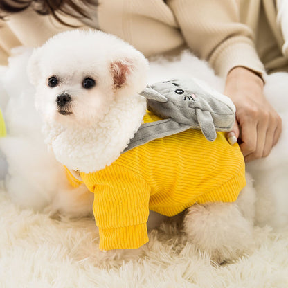 Corduroy pet clothes