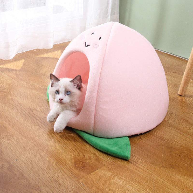 Cat House Detachable And Washable Kitten Bed