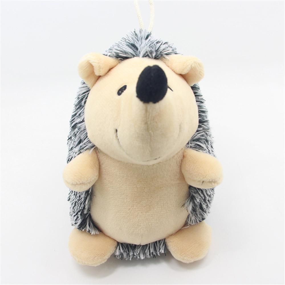 Pet plush hedgehog toy