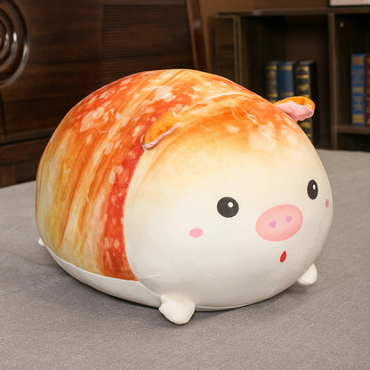 Cute And Cute Bread Pet Fat Pig Doll Plush Toy