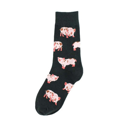 New Cute Pet Cute Shiba Inu Orange Tabby Cat Cute Pig Cotton Socks