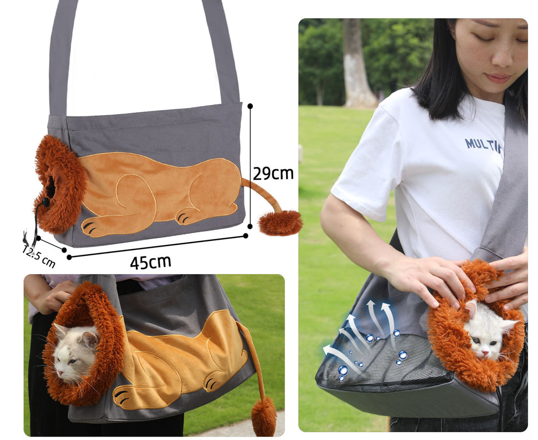 Pet Outing Backpack Bag Portable Foldable And Breathable