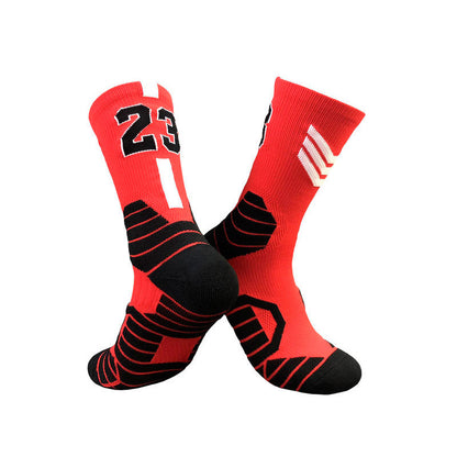 Superstar basketball socks