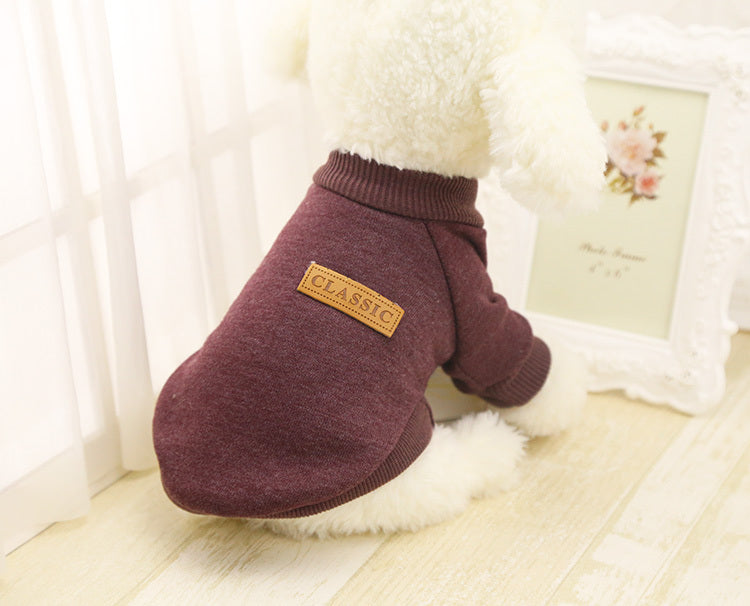 Winter Small And Medium Size Dog Pet Clothes Warm