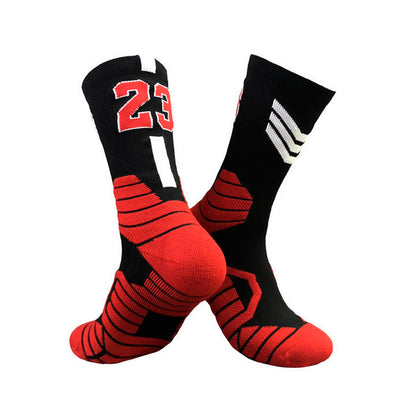 Superstar basketball socks