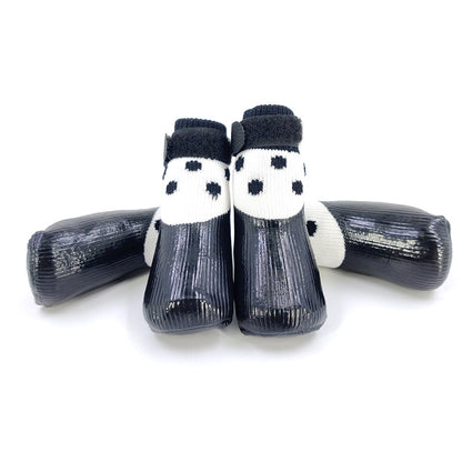 Dog Socks Soft Soled Shoes Scratch Proof And Waterproof Footwear