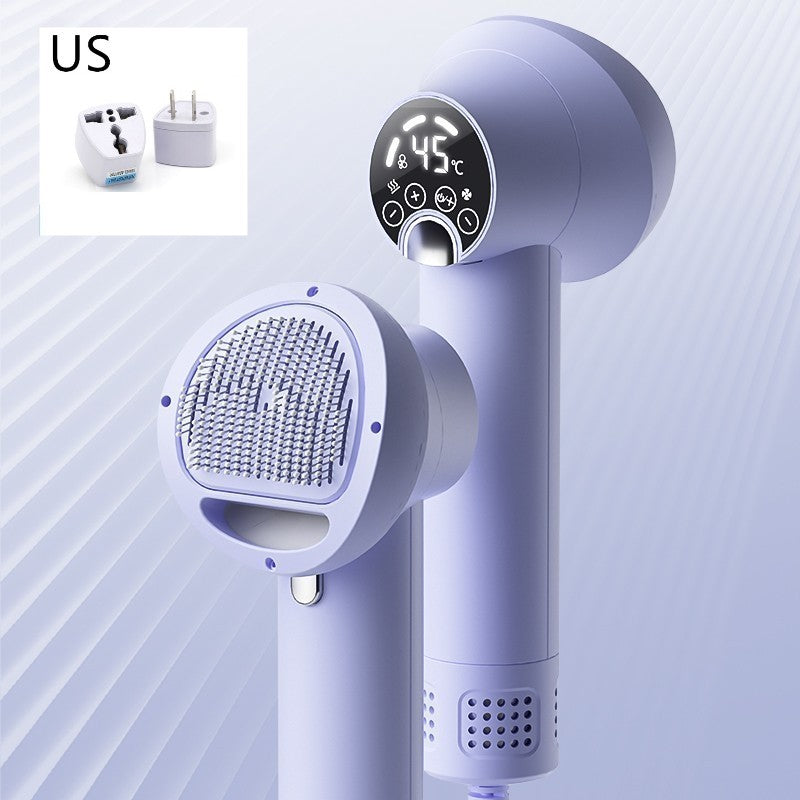 Smart Pet Hair Dryer Dog Golden Retriever Cat Grooming Hairdressing Blow &amp; Comb Silent No Harm Pet Cleaning Supplies Pet Products