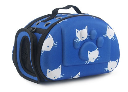 Breathable Portable Pet Bag Breathable Cat Bag Foldable Dog Cat Pet Outing Backpack