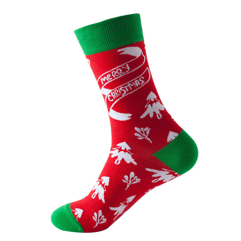 Christmas Tube Socks Women&