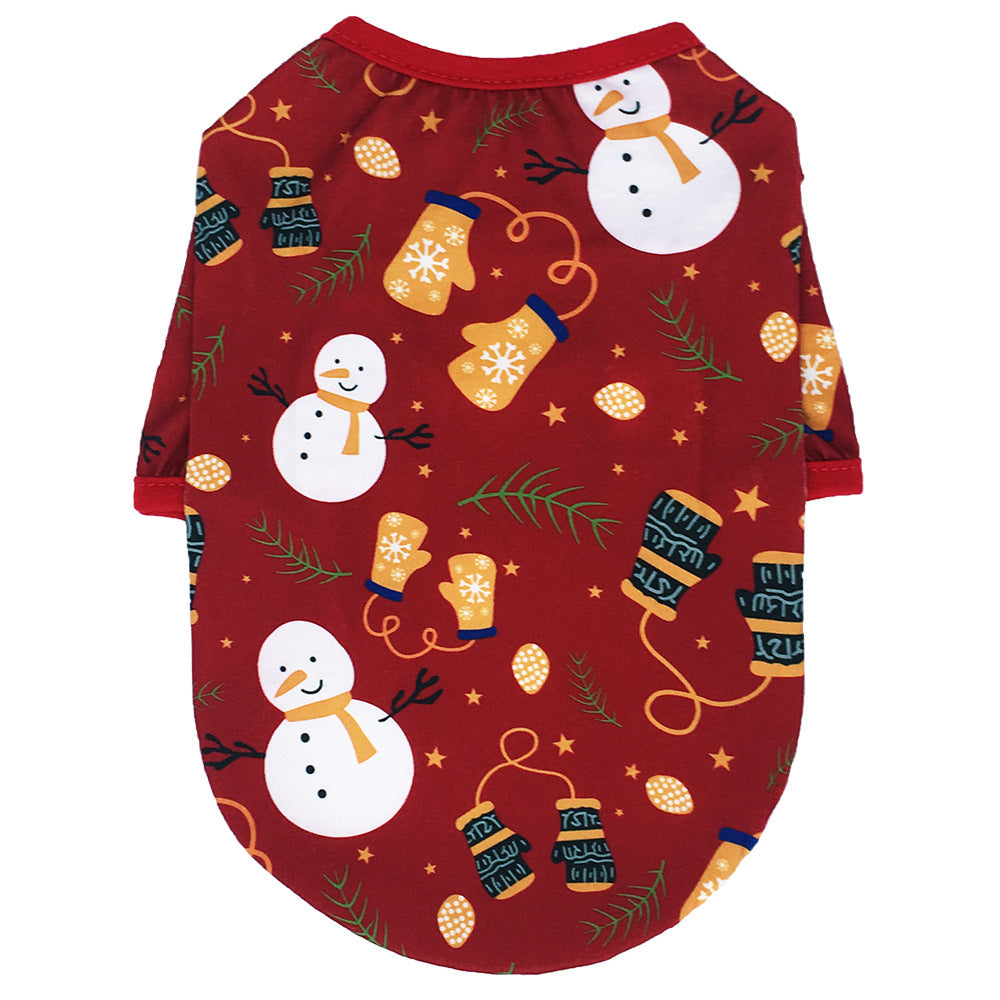 Christmas series new dog clothes