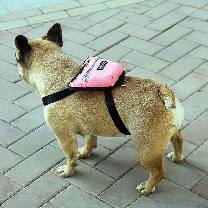 Pet Travel Bag Self-back Snack Training Bag