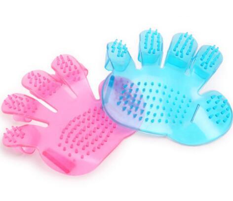 Pet finger grooming brush massage, hand brush cat, dog bath brush beauty, pet cleaning supplies wholesale