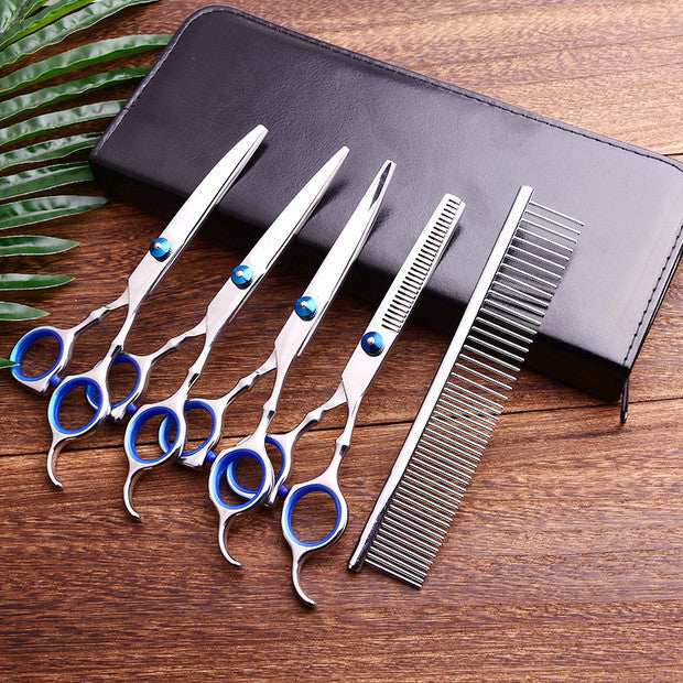 Pet grooming scissors