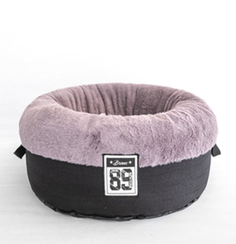 Cat nest four seasons universal cat sleeping bag winter deep sleep semi-closed cat bed cat house cat house cute cat nest