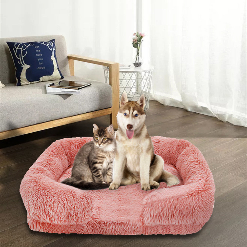 Removable And Washable Plush Pet Nest