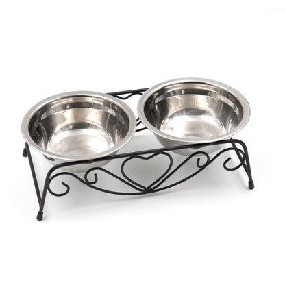 Stainless steel pet bowl