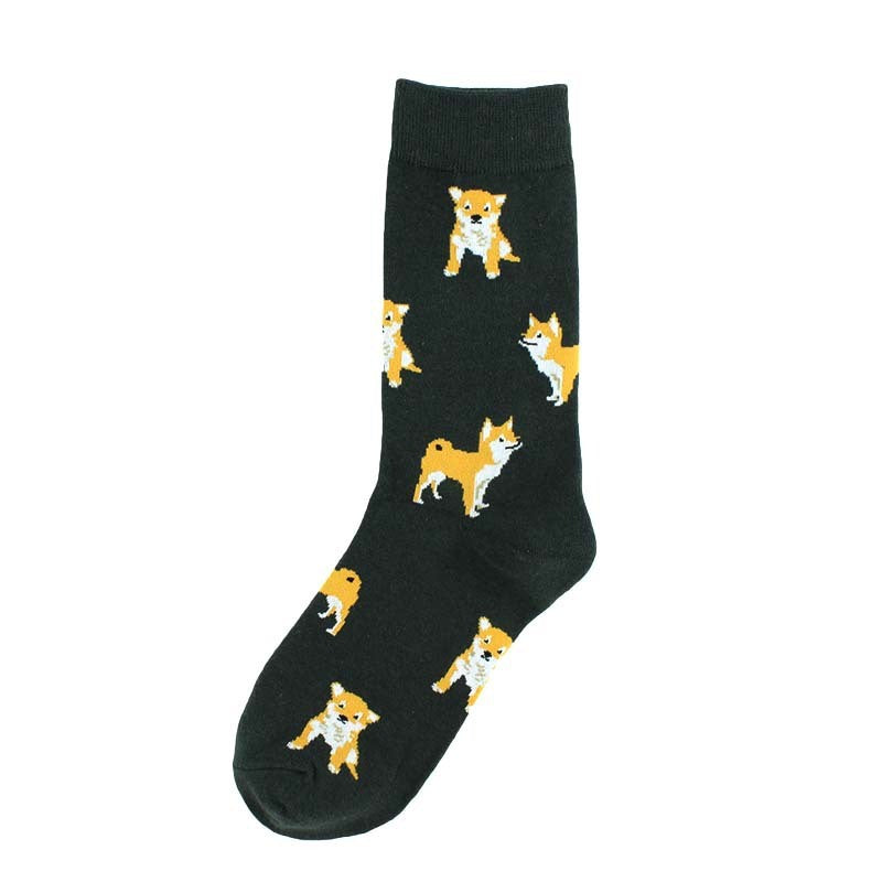 New Cute Pet Cute Shiba Inu Orange Tabby Cat Cute Pig Cotton Socks