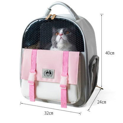 Portable And Foldable Large-capacity Cat And Dog Backpack